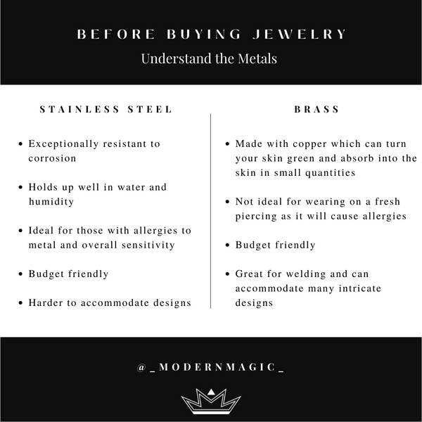 Why Choose Stainless Steel Jewelry?