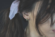 Cargar imagen en el visor de la galería, Dainty Tear Drop Labradorite | Hook Earrings (Nickel Free) | Gold Plated 925 Sterling Silver

