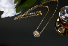 Load image into Gallery viewer, ELEGANCE | Dainty Crystal (Chose Your Stone) Gold Necklace | Adjustable + Nickel Free
