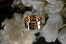 Load image into Gallery viewer, 444 Angel Number | 14k Gold Ring
