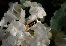 Load image into Gallery viewer, 444 Angel Number  | 14k Gold Ring
