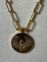 Load image into Gallery viewer, Goddess Isis (aka Aset) | 18k Gold (Tarnish Resistant) Pendant Necklace
